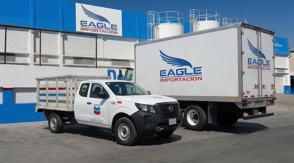 Flota de reparto de Eagle Importación